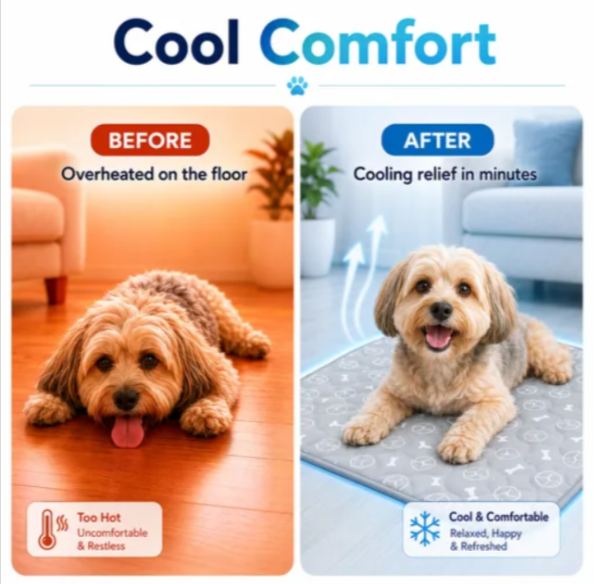 Furthrive Dog Cooling Mat benefits