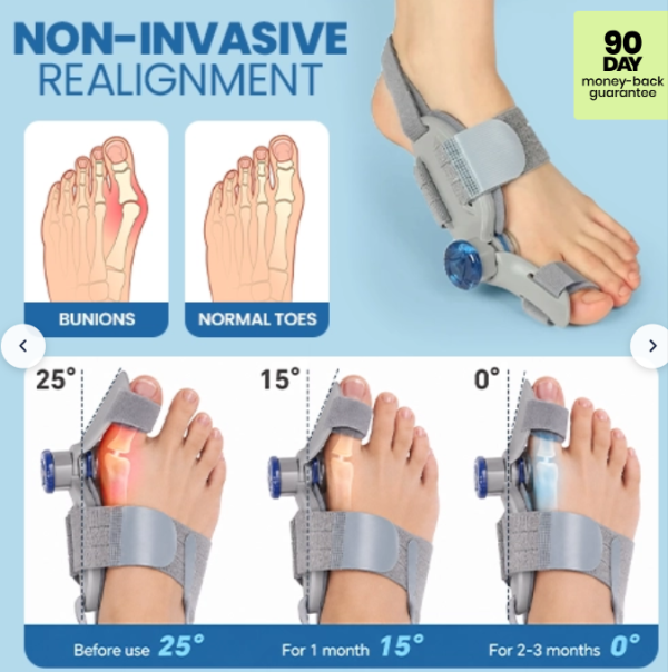 Hallux Bunion Corrector Big Toe Aligner benefits
