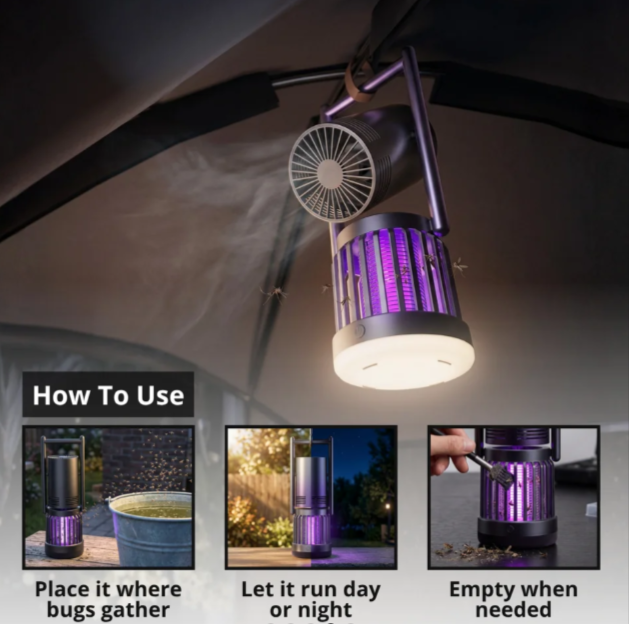 Lumix Bug Zapper uses