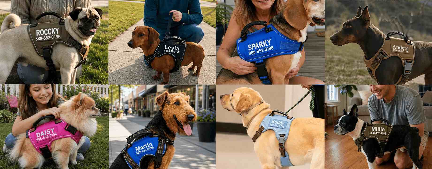 RadPaws Custom Vest Dog Vest Customers