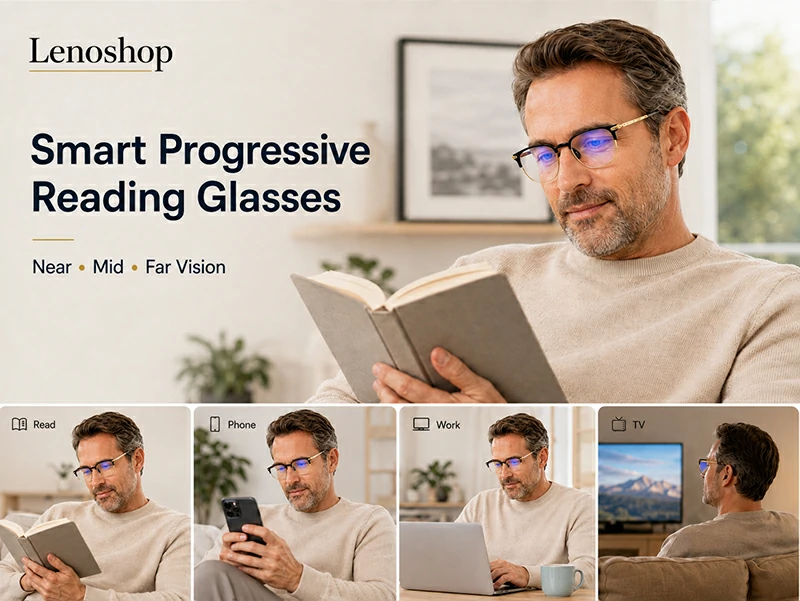 Smart Zoom Blue Light Blocking Reading Glasses Benefits