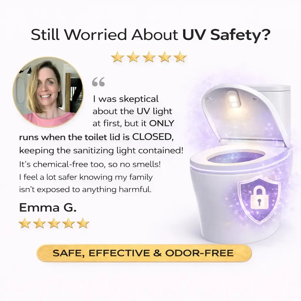 Hatmeo CleanGlow Self Cleaning UV Toilet Sanitizer Customer reviews