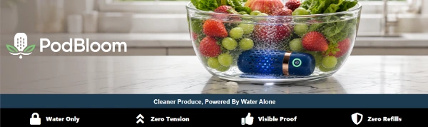 PodBloom Produce Cleaner Australia Certification