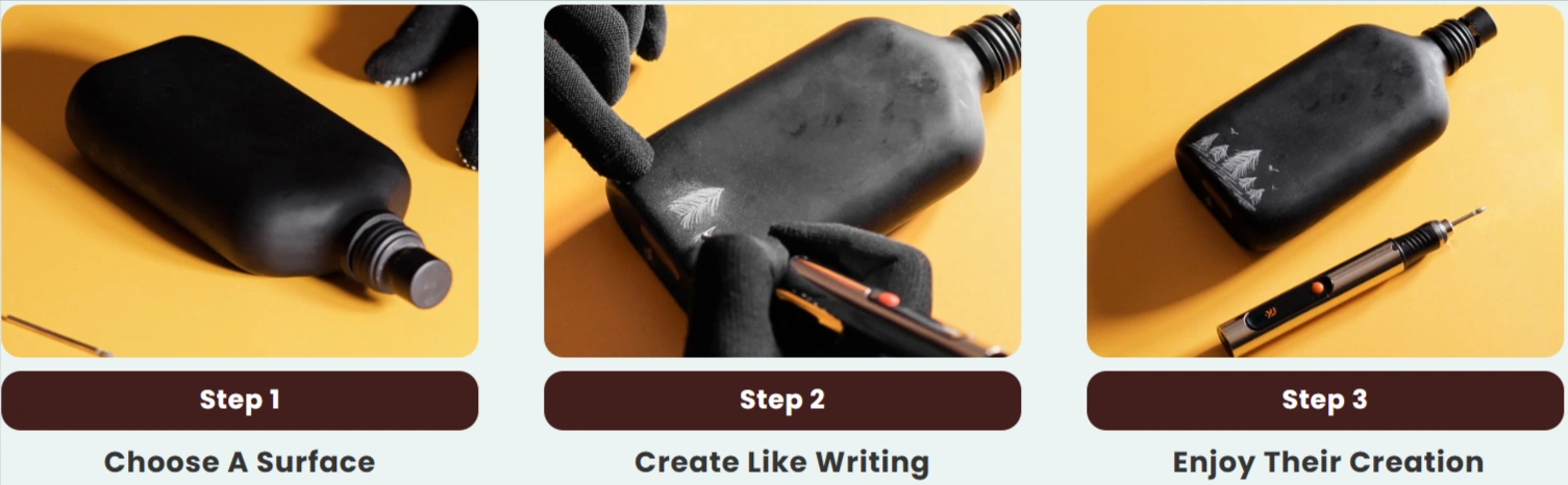 Resparked Engraving Pen How to Use