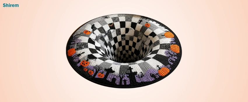 Shirem 3D Vortex Halloween Rug Reviews
