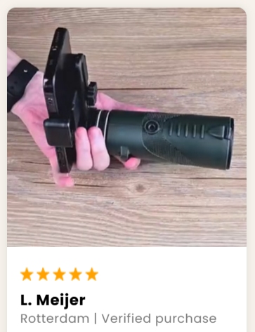 Shirem VistaX Monocular Customer