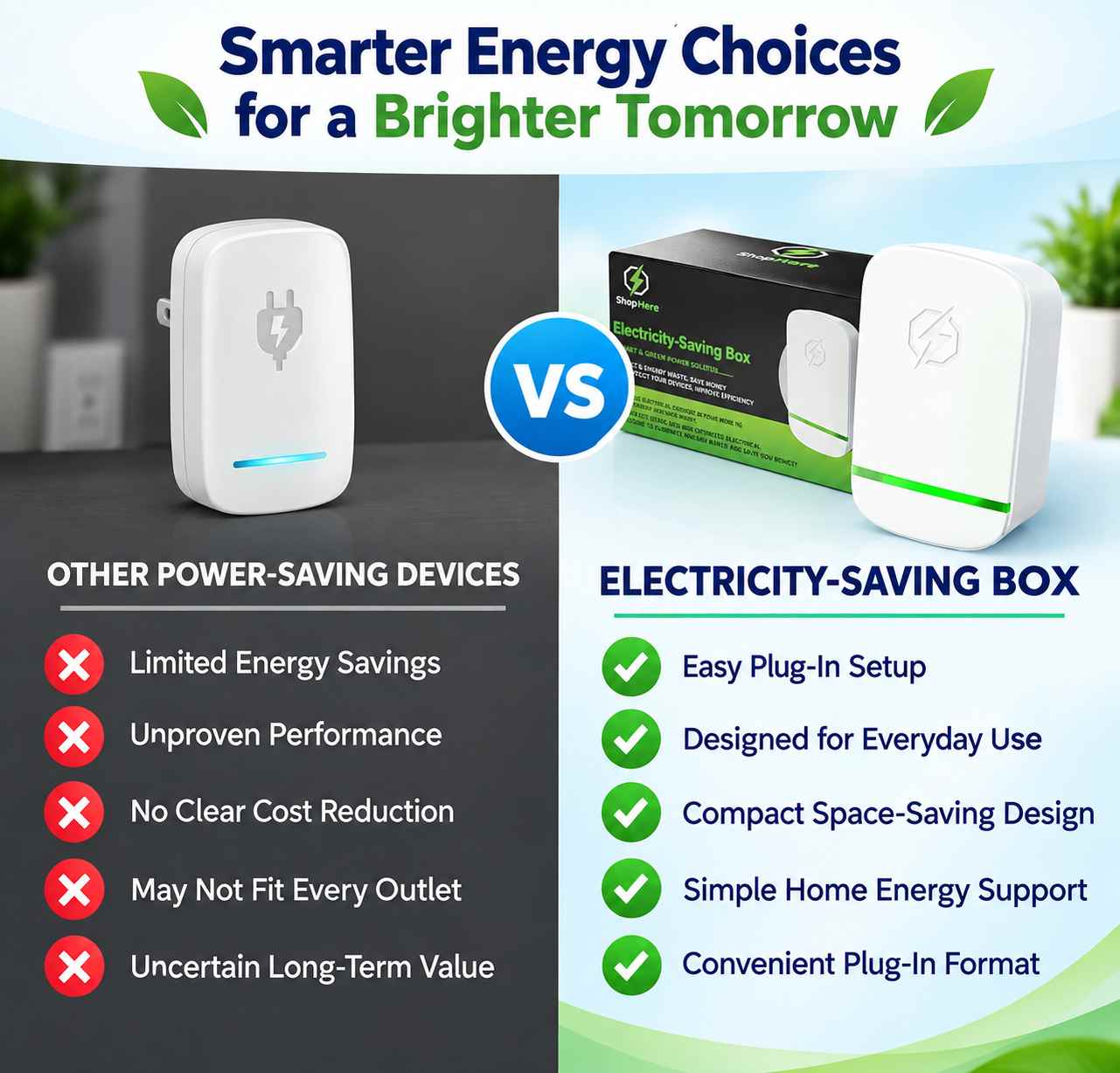 Stopwatt Electricity-Saving Box Vs Others