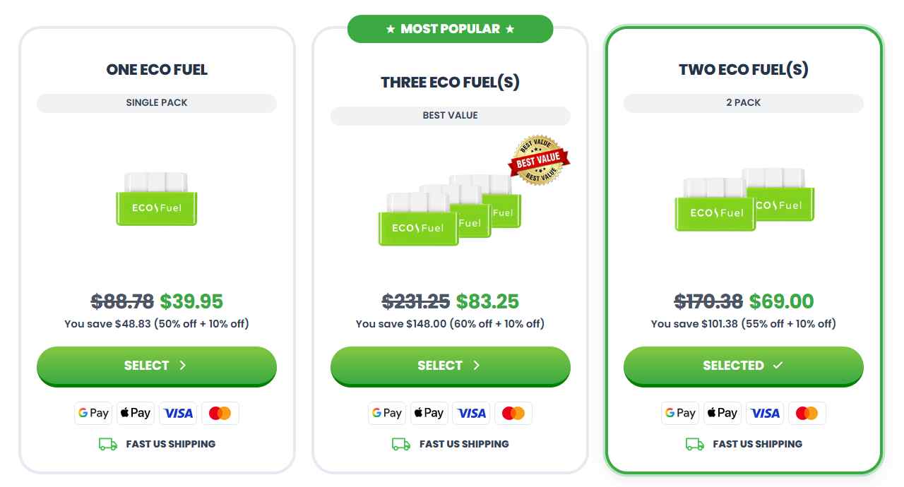 Eco Fuel Saver Price