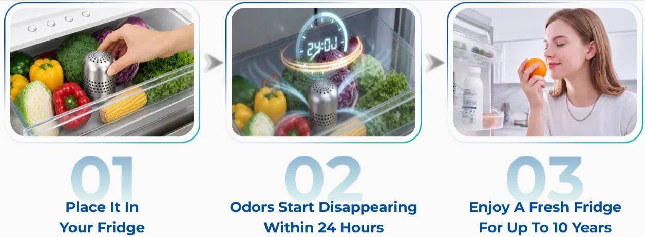 SphereFresh Fridge Deodoriser How to Use